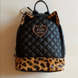 Pleather Mini Backpack